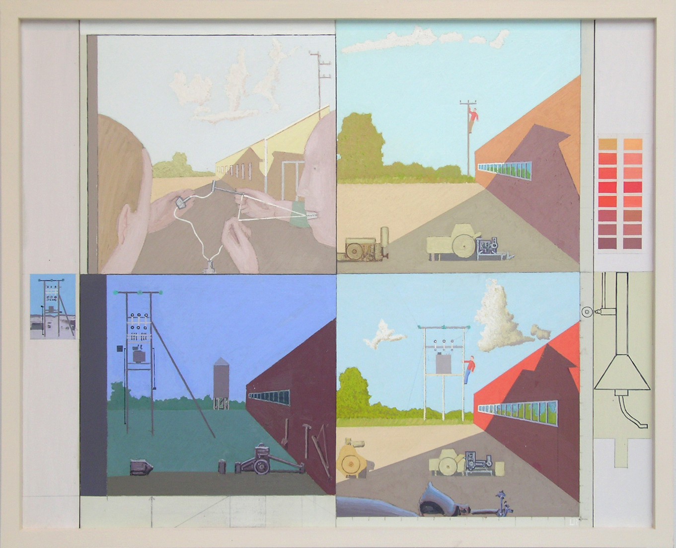 Fem landskap før og etter soloppgang (2004) — Leonard Rickhard