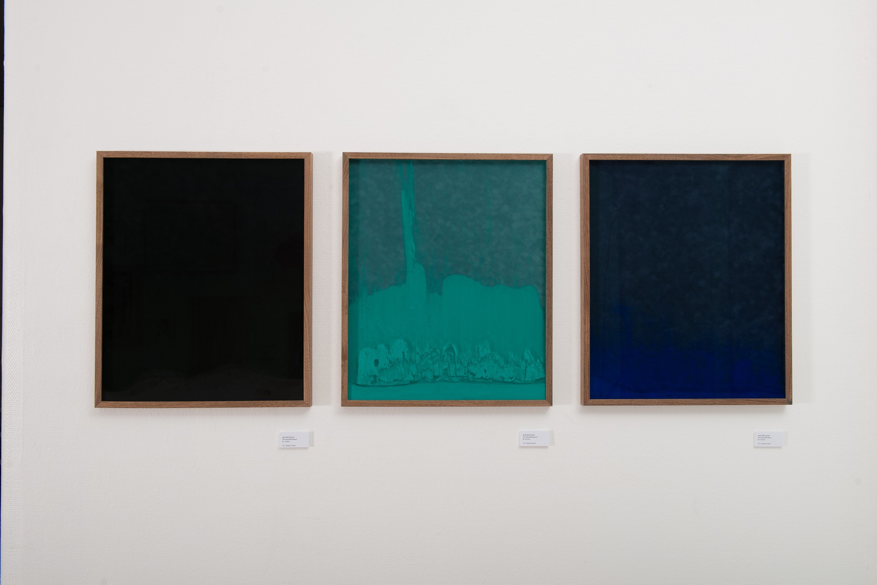 The Standstill (black, green, blue) (2015) — Ann Iren Buan