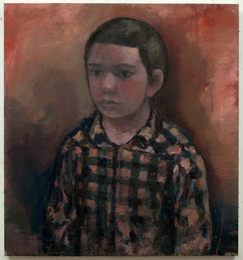 Gutt i rutet skjorte (2009) — Hilde Svalheim