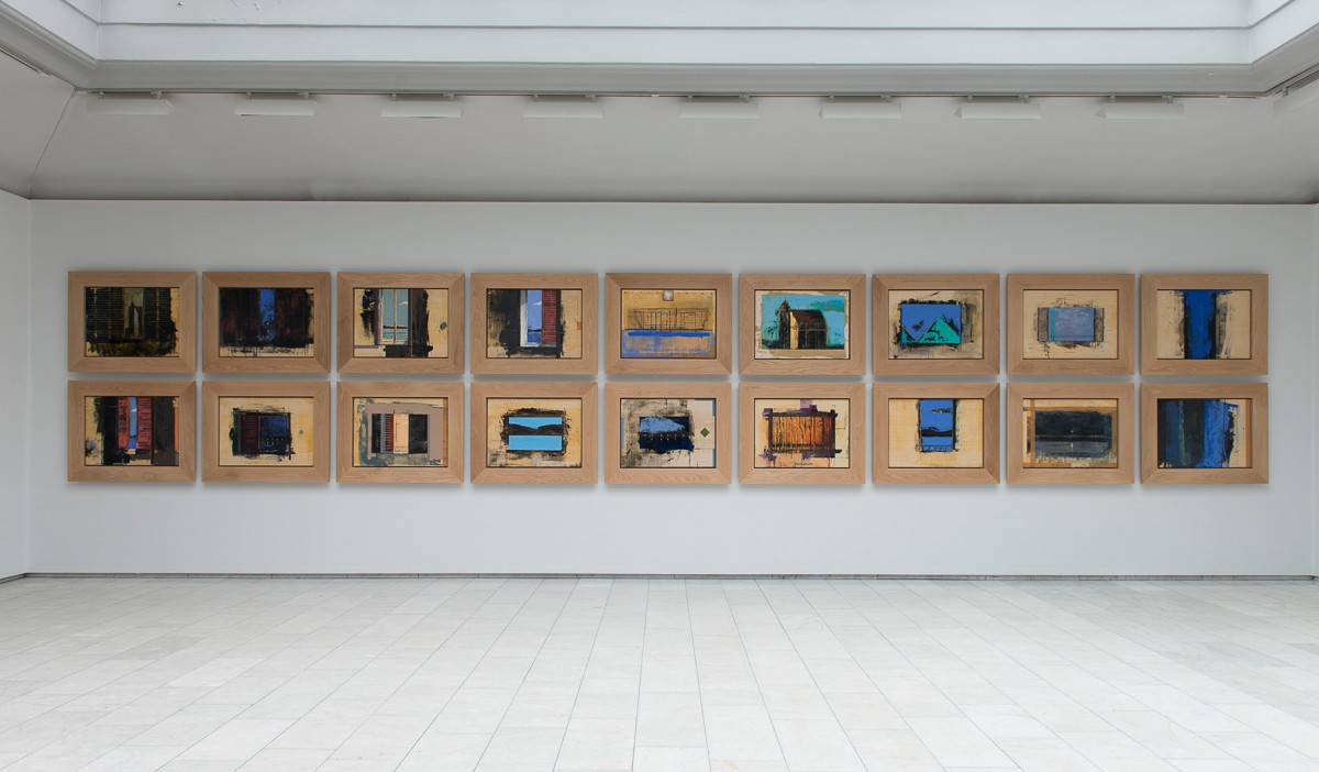 Oversiktsbilde fra utstillingen (2012) — Kjell Nupen