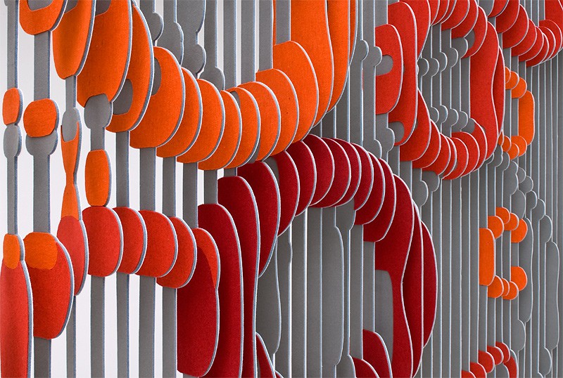 Curtain, detalj (2011) — May Bente Aronsen