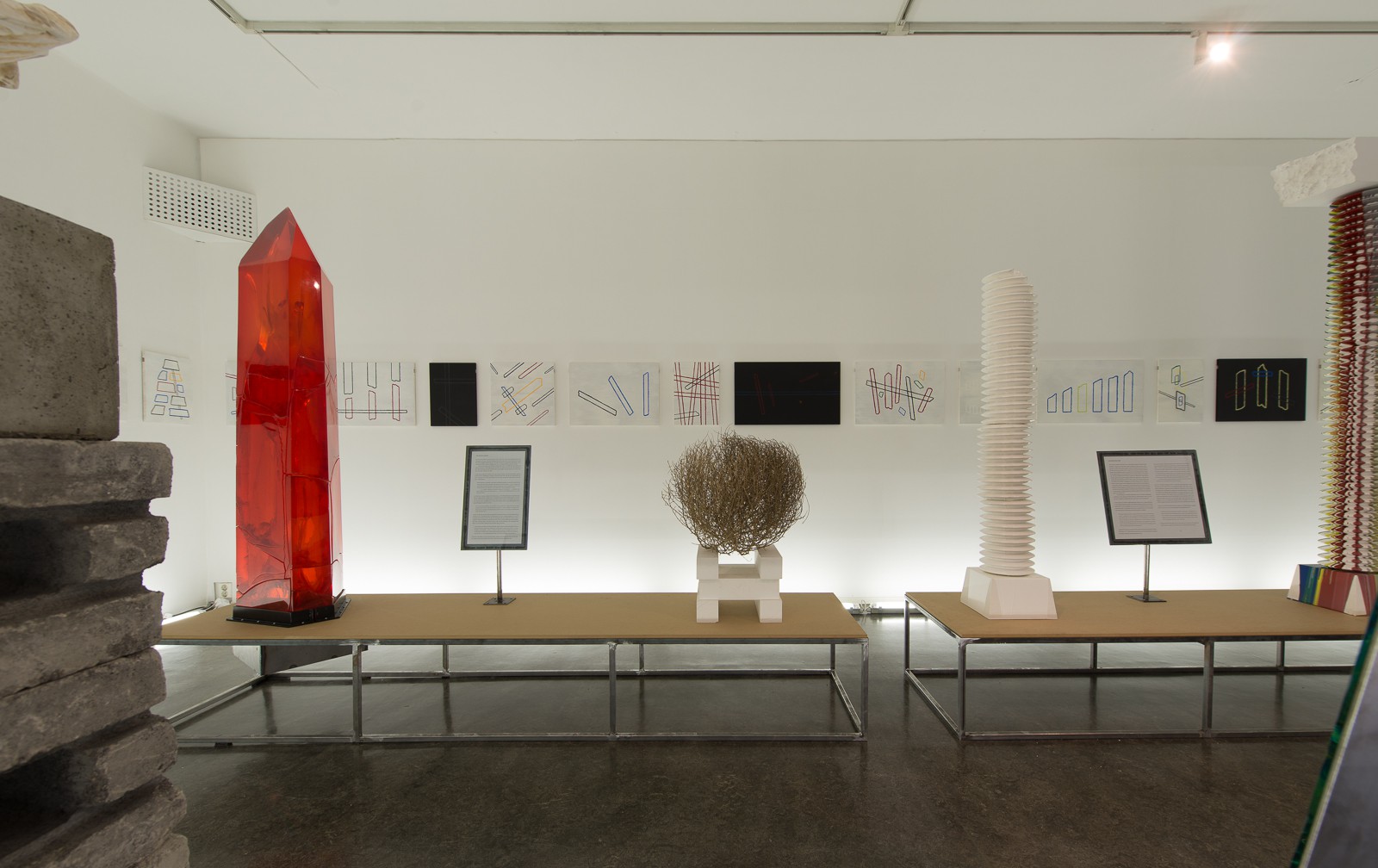 Installasjonsfoto fra utstillingen (2014) — Markus Li Stensrud
