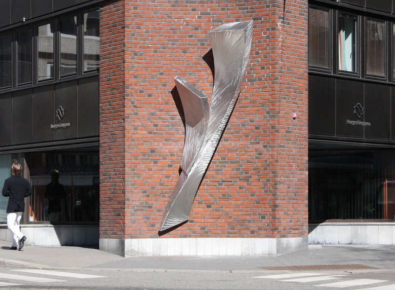 Veggskulptur (2008) — Thor Sandborg