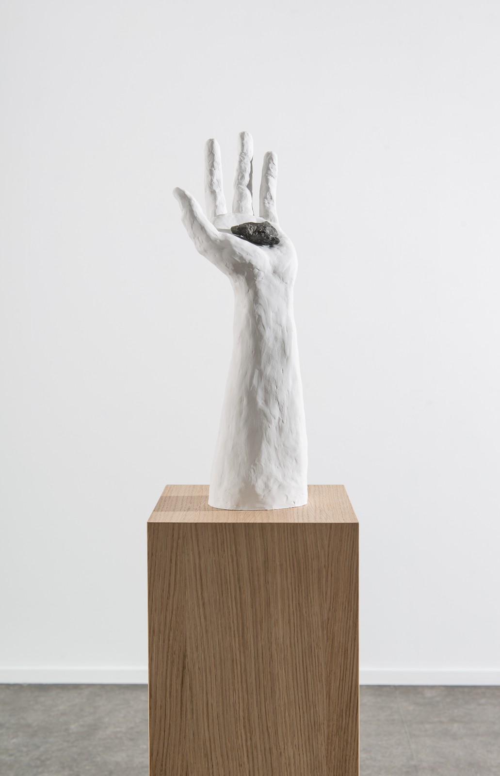 Four-Finger Handshake with a Rock (when every thought becomes an aggression) (2018) — Tarje Eikanger Gullaksen