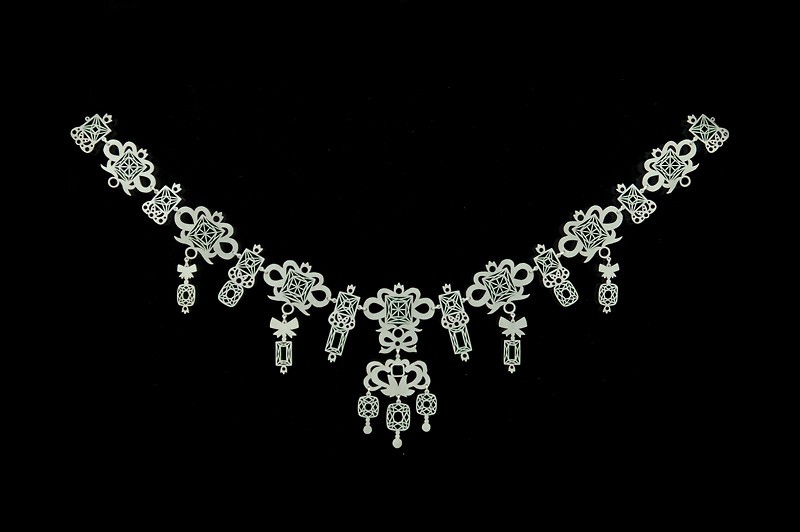 Queen Sophie Magdalene's Emerald Necklace (2009) — Christine Gaudernack