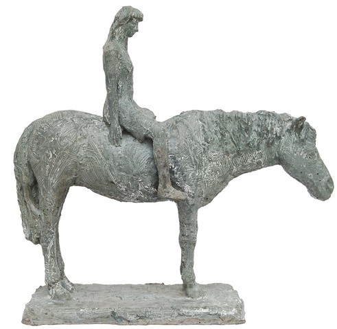 Kvinne på hest (2006) — Nina Due