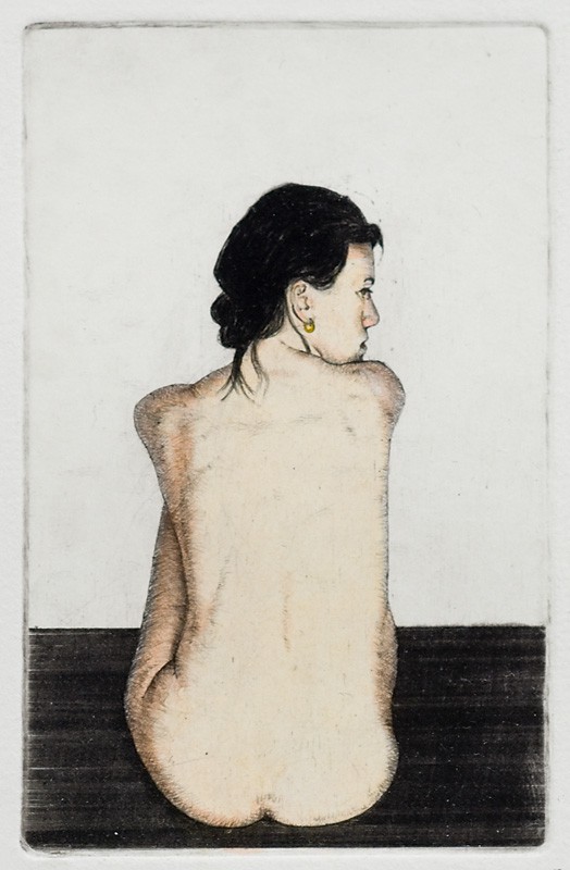 Sittende kvinne (2011) — Arne Bendik Sjur