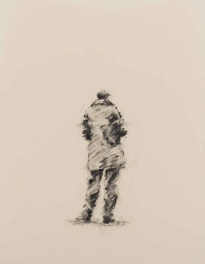 Mann med ryggen til (2016) — Gunnar Aune