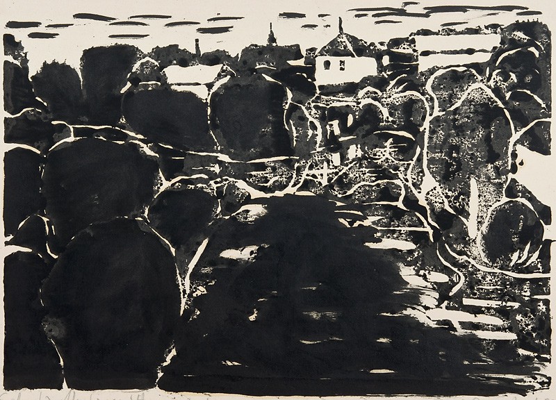 En uhyggelig kveld ved Lysakerelven (1988) — Terje Bergstad