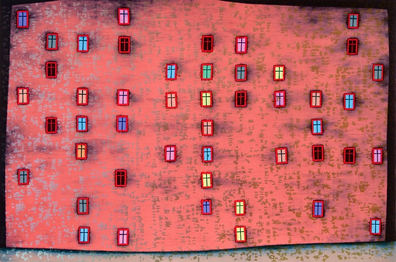 Rød fasade (2009) — Jan Baker