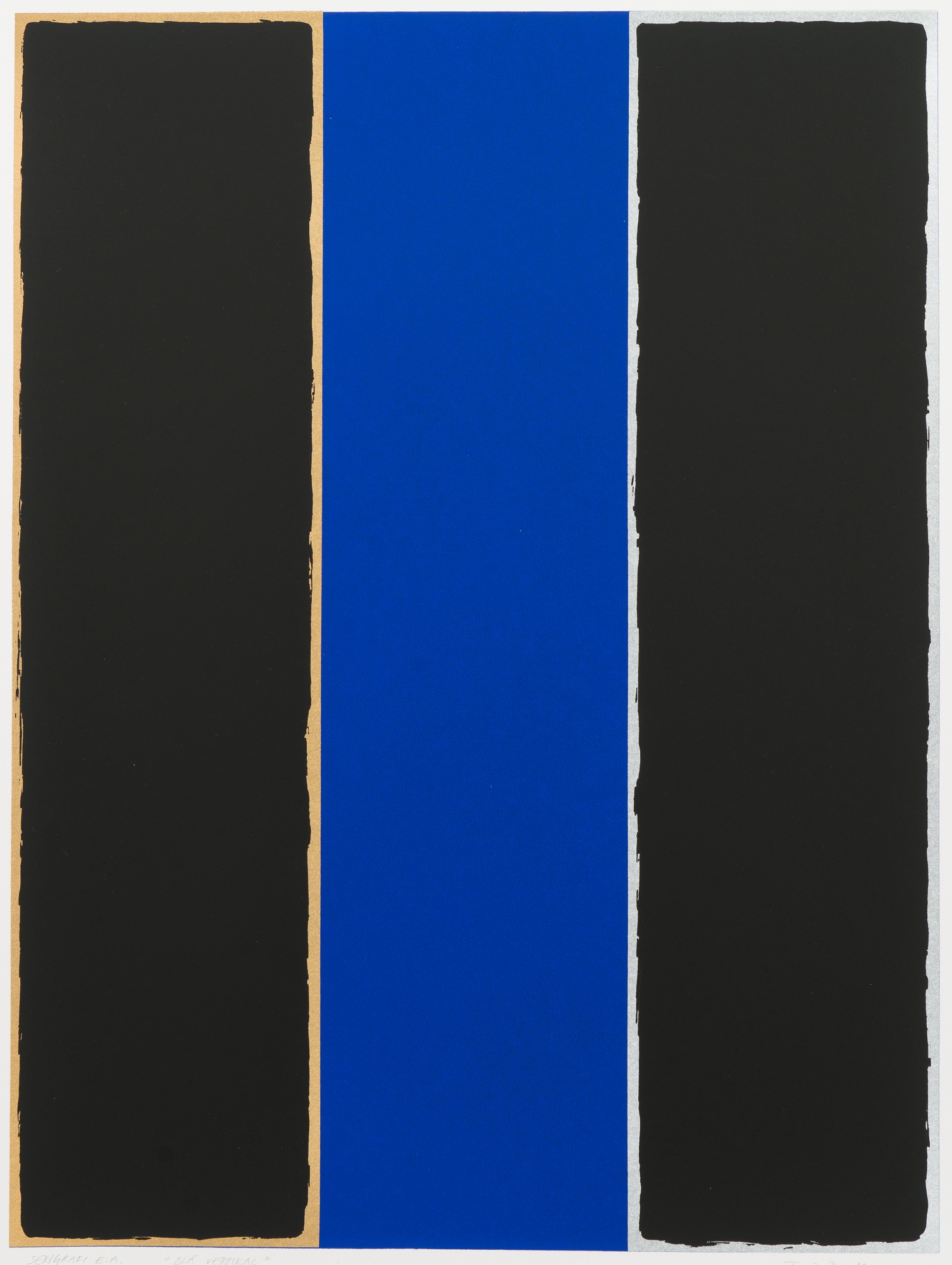 Blå vertikal (1990) — Terje Roalkvam